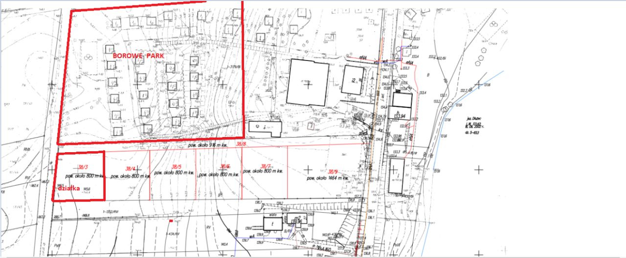 Działka budowlana Borowe. Zdjęcie 6