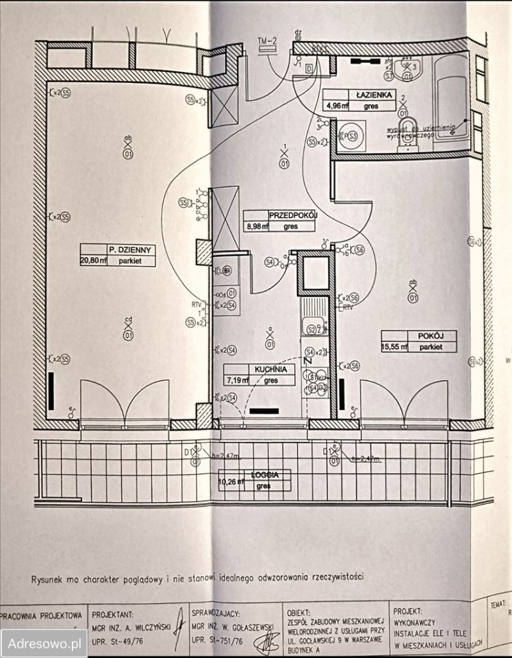 Mieszkanie 2-pokojowe Warszawa Kamionek, ul. Gocławska. Zdjęcie 14