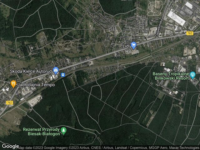 Działka budowlana Kielce, ul. Biesak. Zdjęcie 1