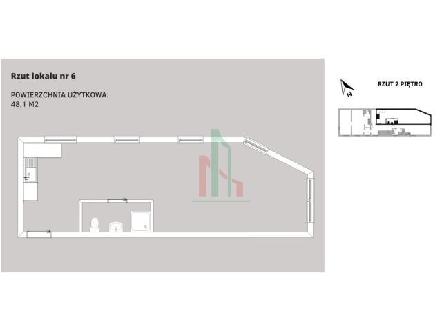 Mieszkanie 2-pokojowe Starogard Gdański Centrum. Zdjęcie 13