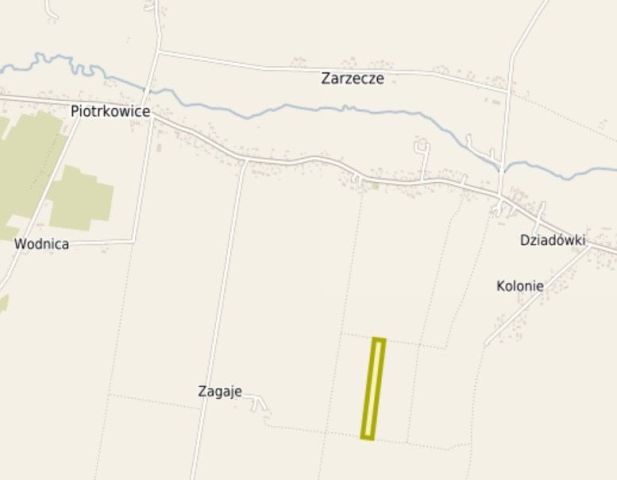 Działka rolna Piotrkowice. Zdjęcie 1