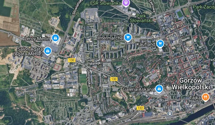 Mieszkanie 2-pokojowe Gorzów Wielkopolski, ul. Jana Matejki