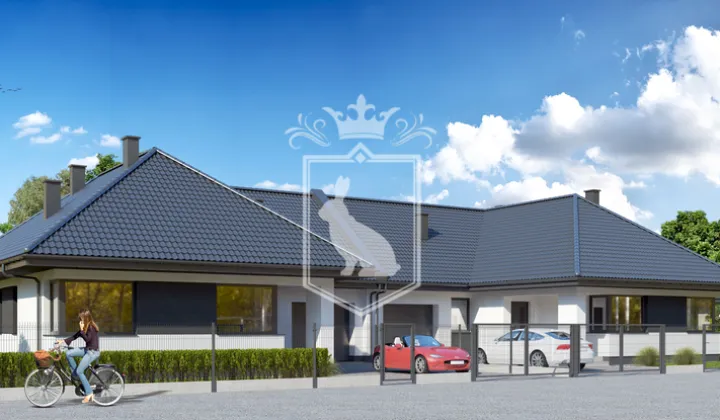 bliźniak, 4 pokoje Dębinki