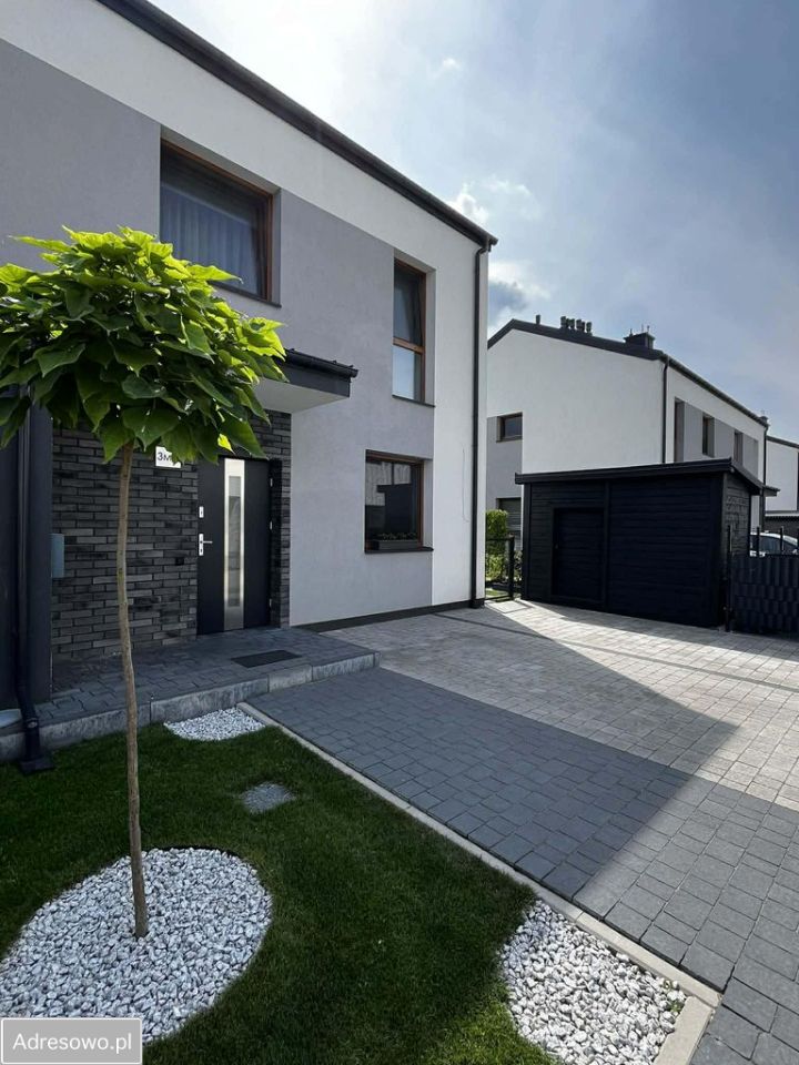 bliźniak, 4 pokoje Łomianki Dolne, ul. Brzegowa. Zdjęcie 14