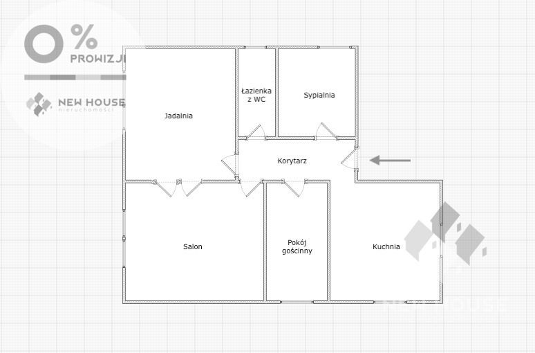 Mieszkanie 4-pokojowe Olsztyn, ul. Aleja Przyjaciół. Zdjęcie 26