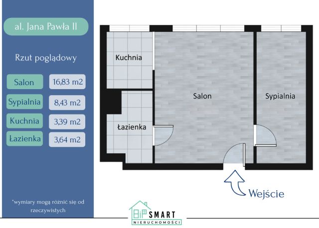 Mieszkanie 2-pokojowe Stalowa Wola, al. Jana Pawła II. Zdjęcie 10