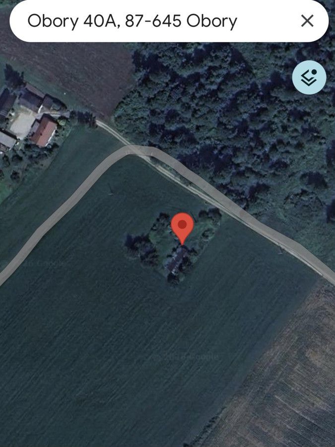 Działka budowlana Obory. Zdjęcie 3