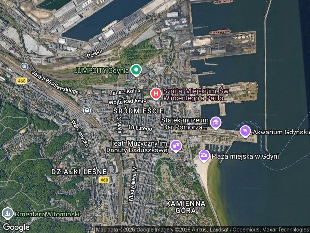 Mieszkanie 3-pokojowe Gdynia Pogórze, ul. Antoniego Abrahama. Zdjęcie 1