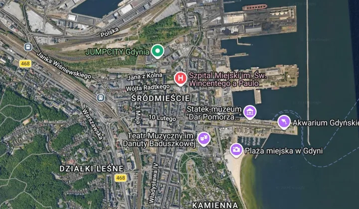 Mieszkanie 3-pokojowe Gdynia Pogórze, ul. Antoniego Abrahama