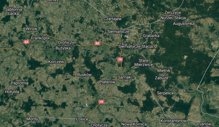 Działka rolno-budowlana Klimczyce-Kolonia