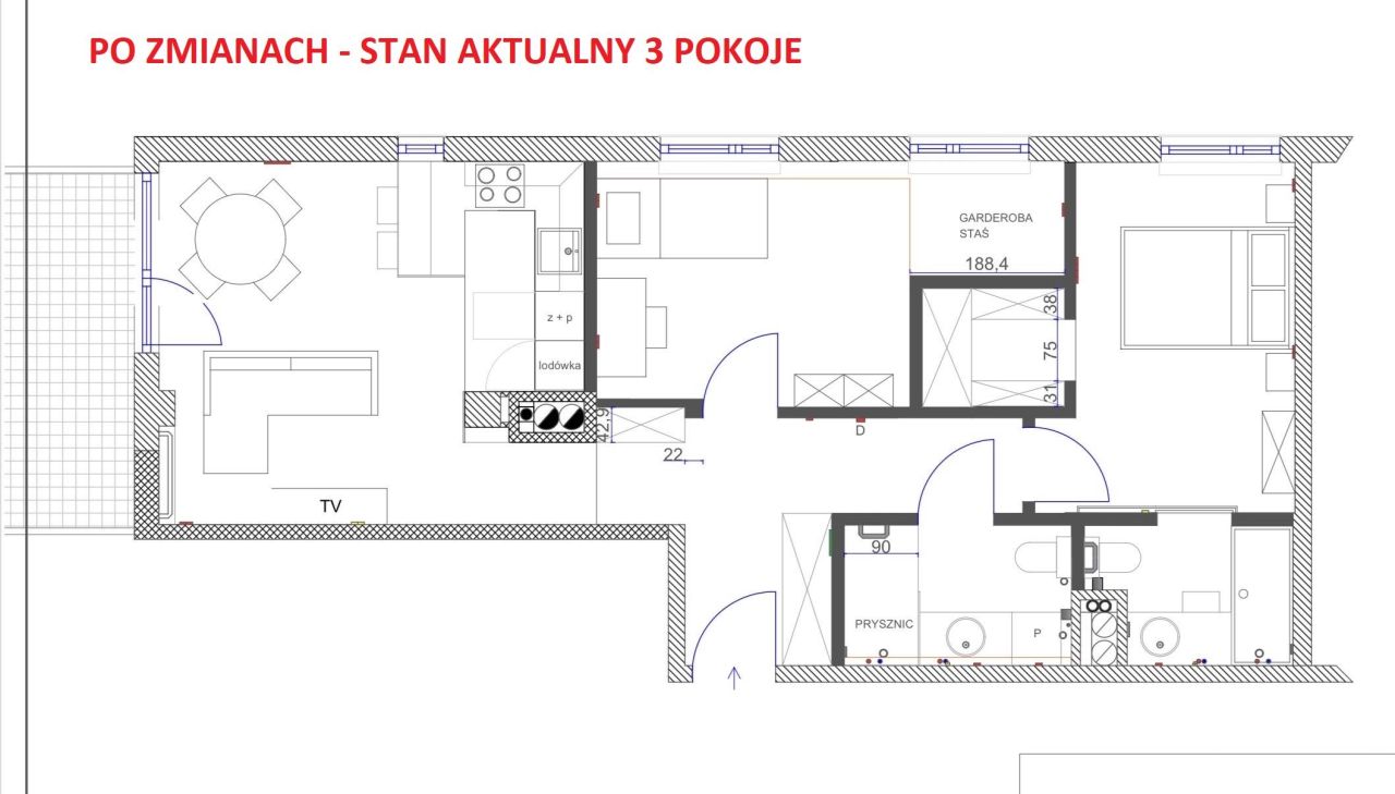 Mieszkanie 3-pokojowe Warszawa Bemowo, ul. płk. Witolda Łokuciewskiego. Zdjęcie 15