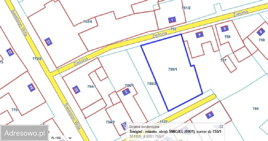 Działka Śmigiel, ul. Podgórze. Zdjęcie 2