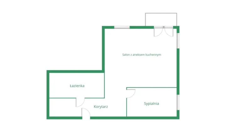 Mieszkanie 2-pokojowe Rotmanka, ul. Bajki