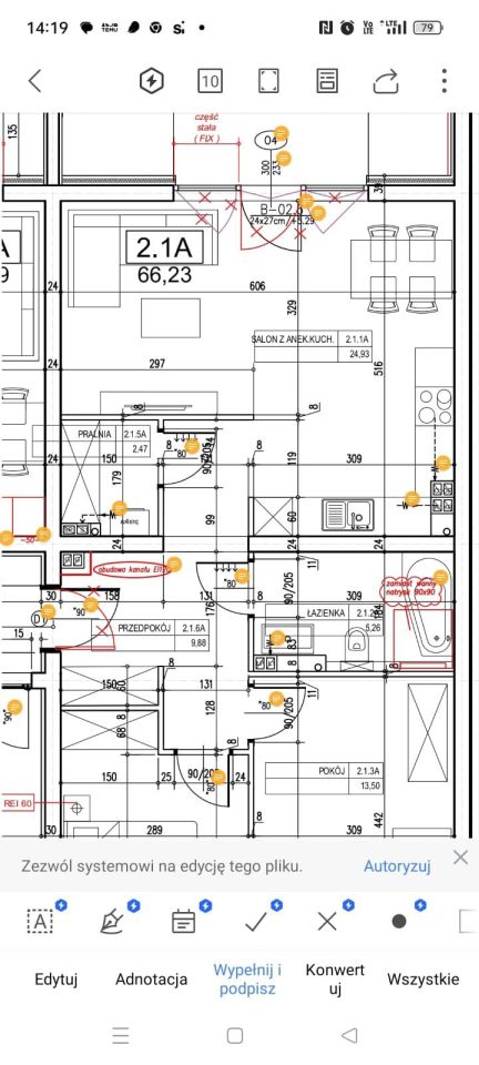 Mieszkanie 3-pokojowe Piła. Zdjęcie 8