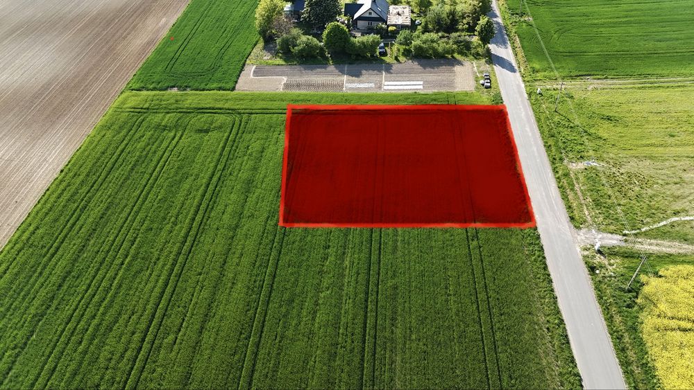 Działka budowlana Kiełczewice Górne. Zdjęcie 1