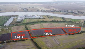 Działka inwestycyjna Wiślinka