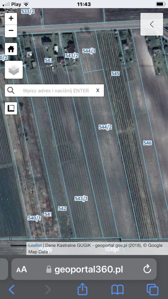 Działka rolno-budowlana Łaziska Łaziska-Majątek. Zdjęcie 3