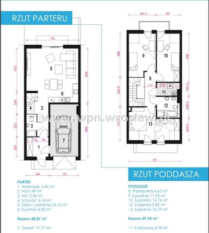dom szeregowy, 4 pokoje Miłoszyce. Zdjęcie 4