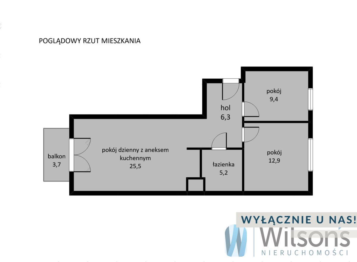 Mieszkanie 3-pokojowe Warszawa Białołęka, ul. Krzyżówki. Zdjęcie 1