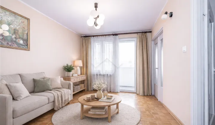 Mieszkanie 2-pokojowe Kraków Kurdwanów, ul. Marii i Bolesława Wysłouchów