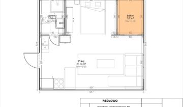 Mieszkanie 1-pokojowe Gdynia Redłowo, ul. Powstania Wielkopolskiego