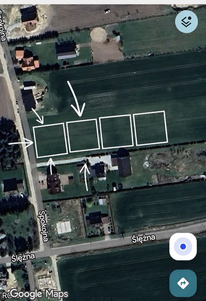 Działka budowlana Proszkowice, ul. Spokojna. Zdjęcie 7
