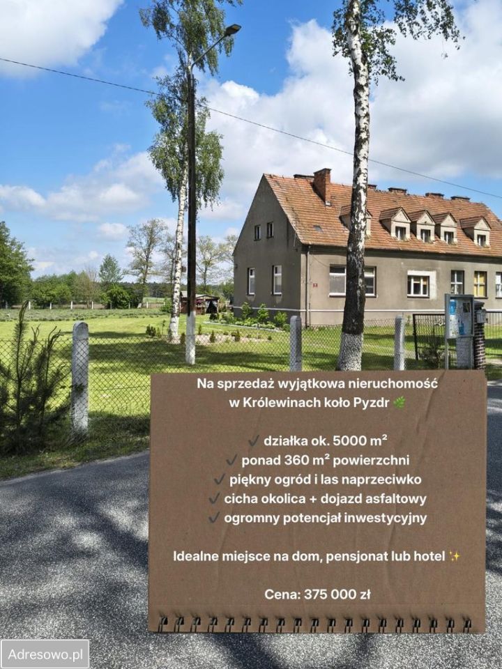 dom wolnostojący, 10 pokoi Królewiny. Zdjęcie 1