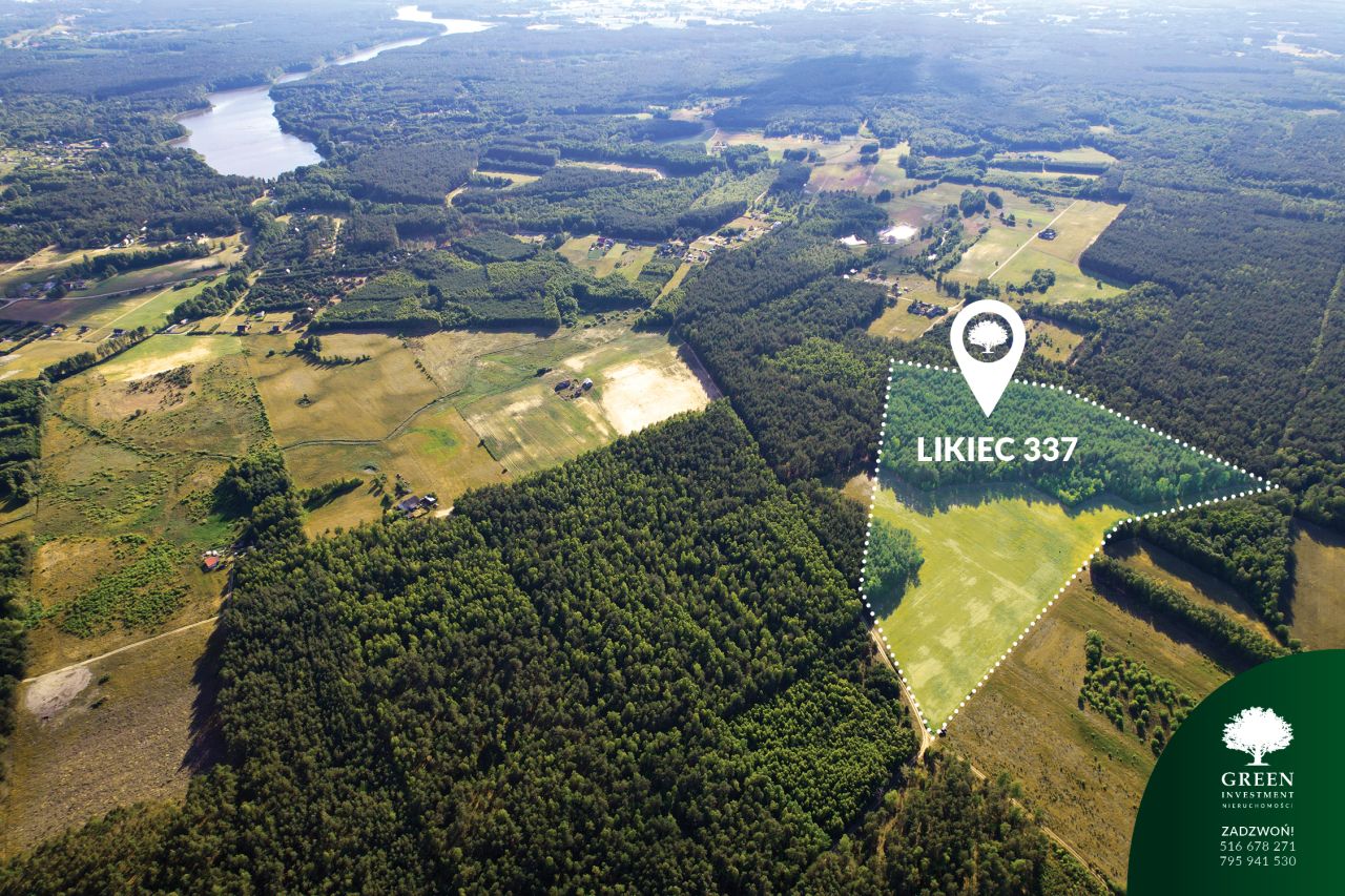 Działka rolno-budowlana Likiec. Zdjęcie 4