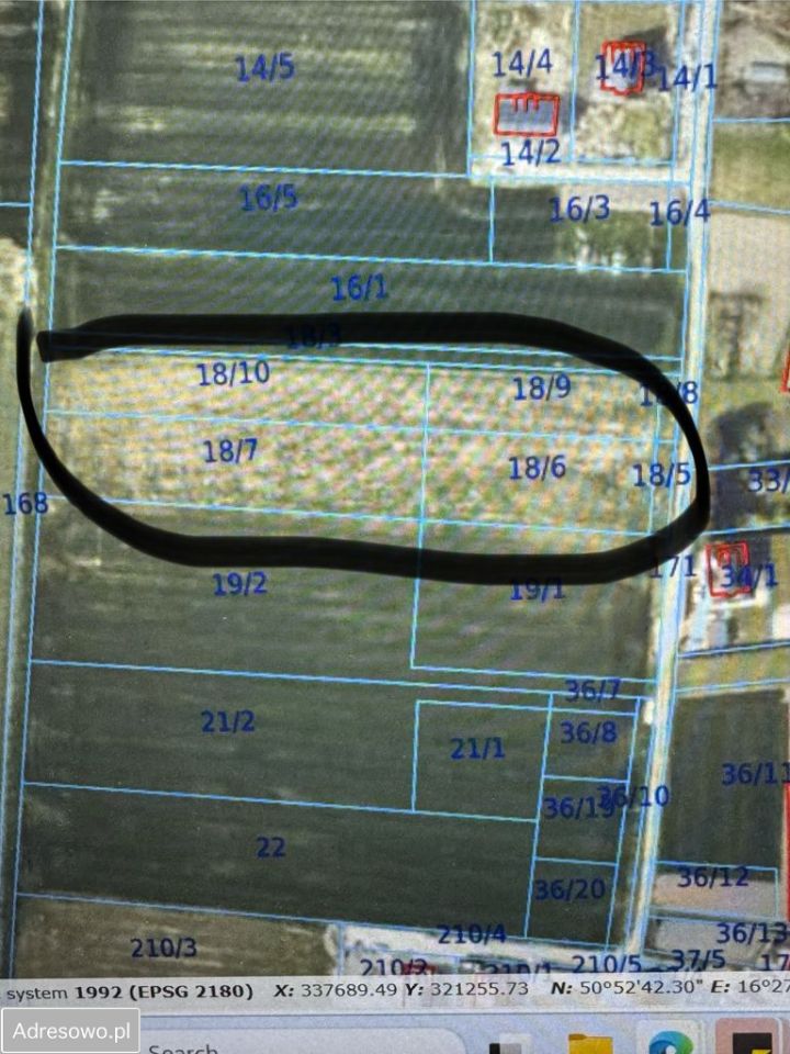 Działka rolno-budowlana Tomkowa. Zdjęcie 4