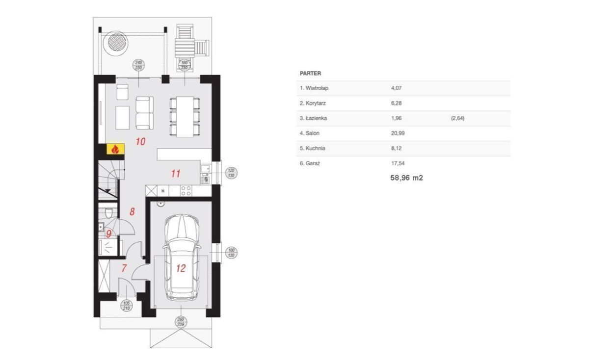 bliźniak, 5 pokoi Krępice, Wrocław okolice, gm. Miękina, Żurawiniec. Zdjęcie 9