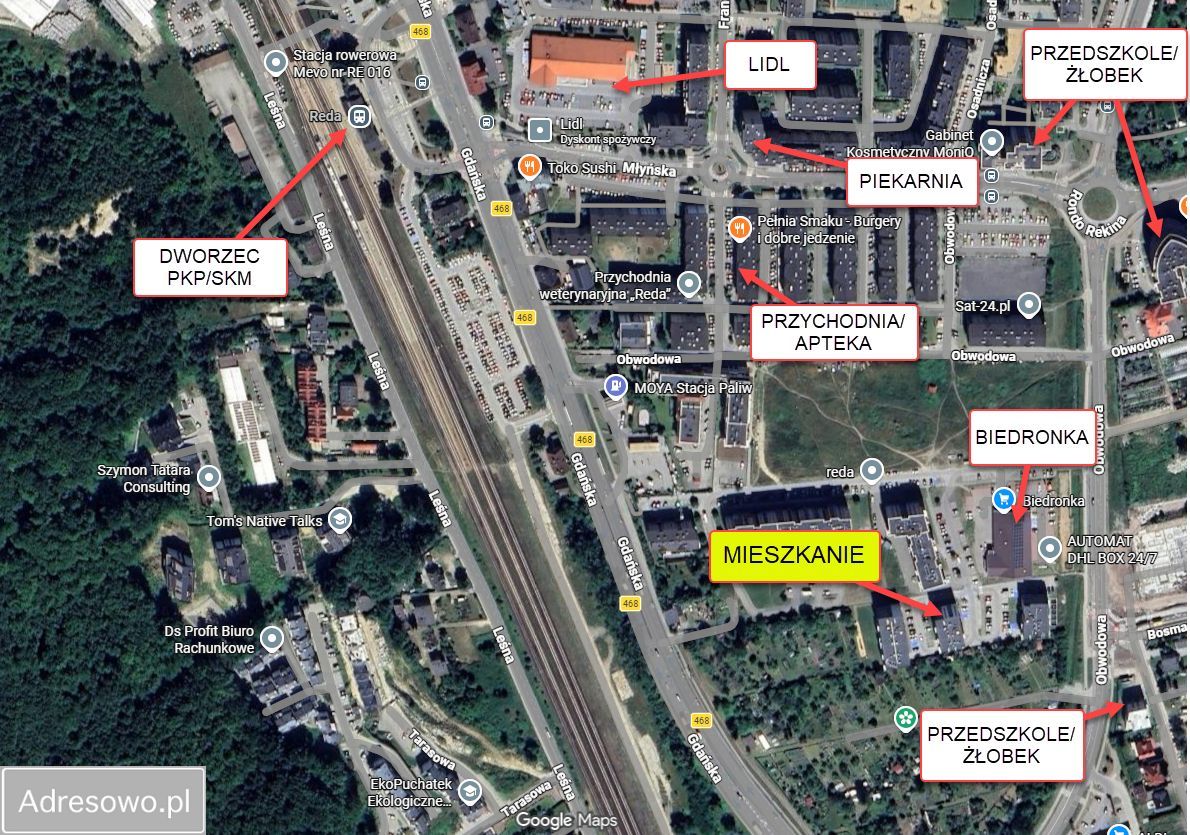 Mieszkanie 4-pokojowe Reda, ul. Rymarska. Zdjęcie 11