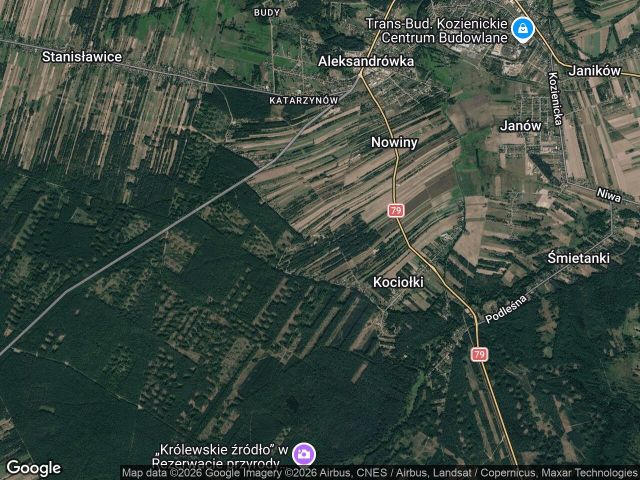 Działka rolno-budowlana Nowiny, ul. Podlesie. Zdjęcie 1
