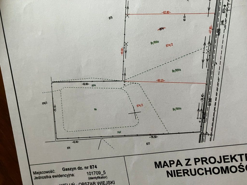 Działka rolno-budowlana Gaszyn, ul. Źródlana