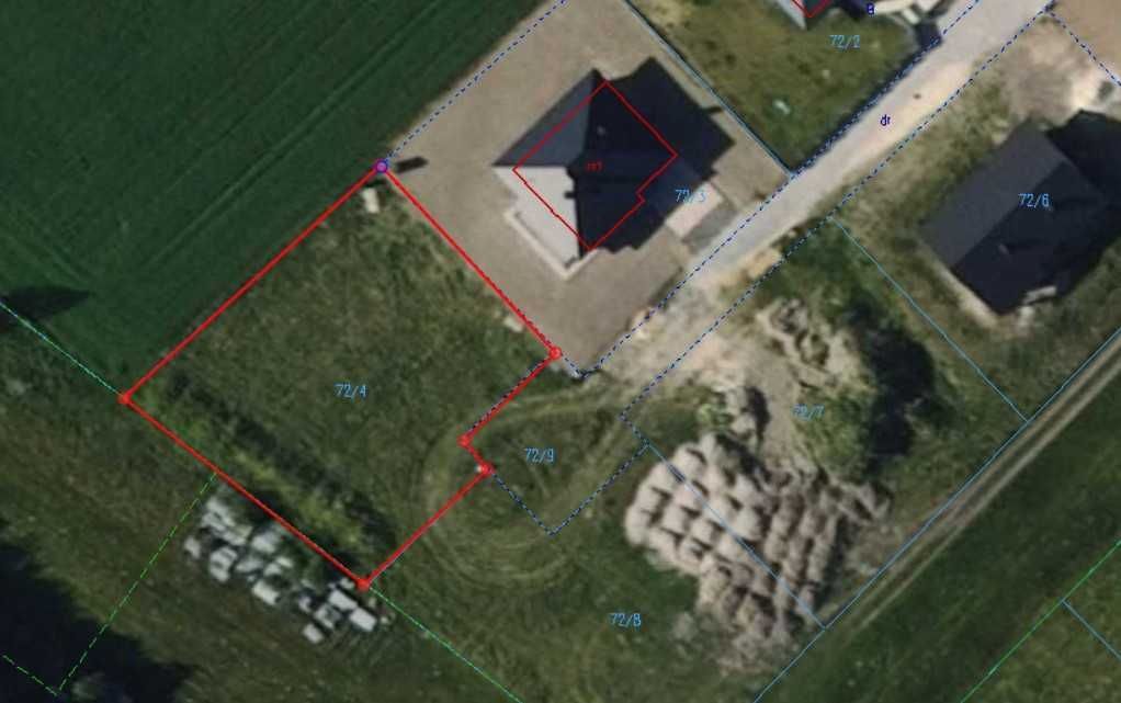 Działka budowlana Złoczew Borki