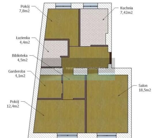 Mieszkanie 3-pokojowe Warszawa Ochota, ul. Raszyńska. Zdjęcie 23
