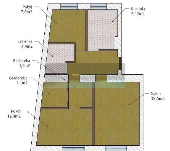 Mieszkanie 3-pokojowe Warszawa Ochota, ul. Raszyńska. Zdjęcie 23