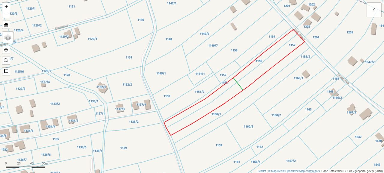 Działka rolno-budowlana Zręcin, ul. Długa. Zdjęcie 2