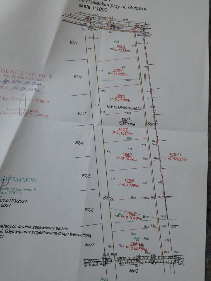 Działka rolno-budowlana Bielsk Podlaski, ul. Podleśna