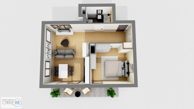 Mieszkanie 2-pokojowe Kielce Centrum. Zdjęcie 7