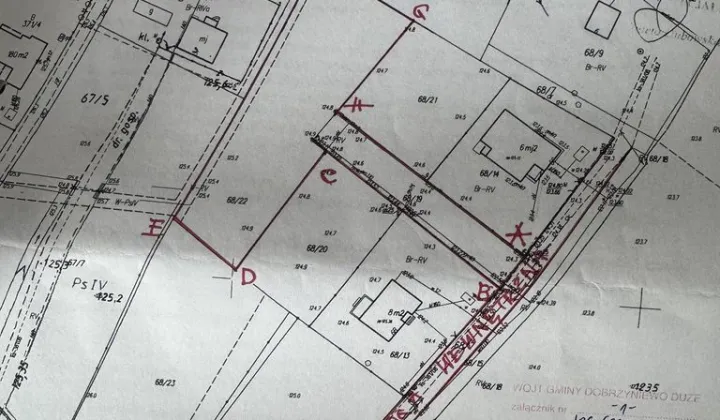 Działka siedliskowa Podleńce
