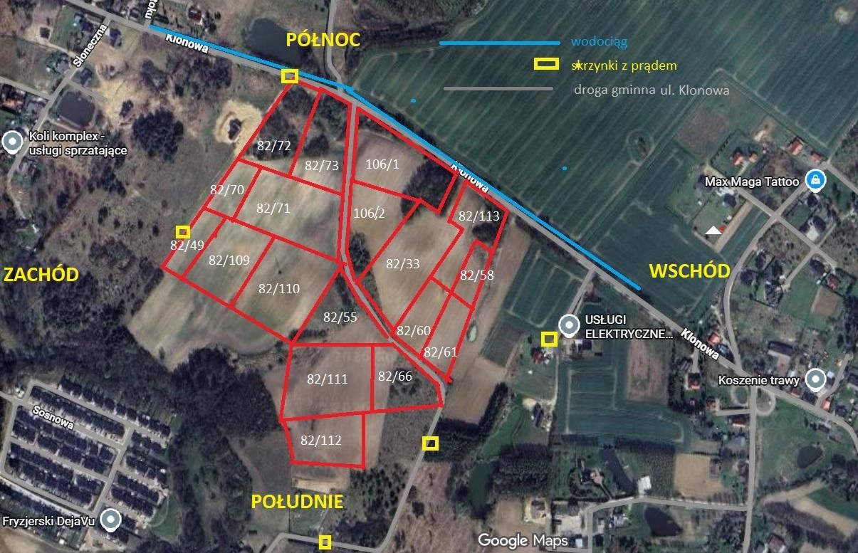 Działka budowlana Zła Wieś. Zdjęcie 2