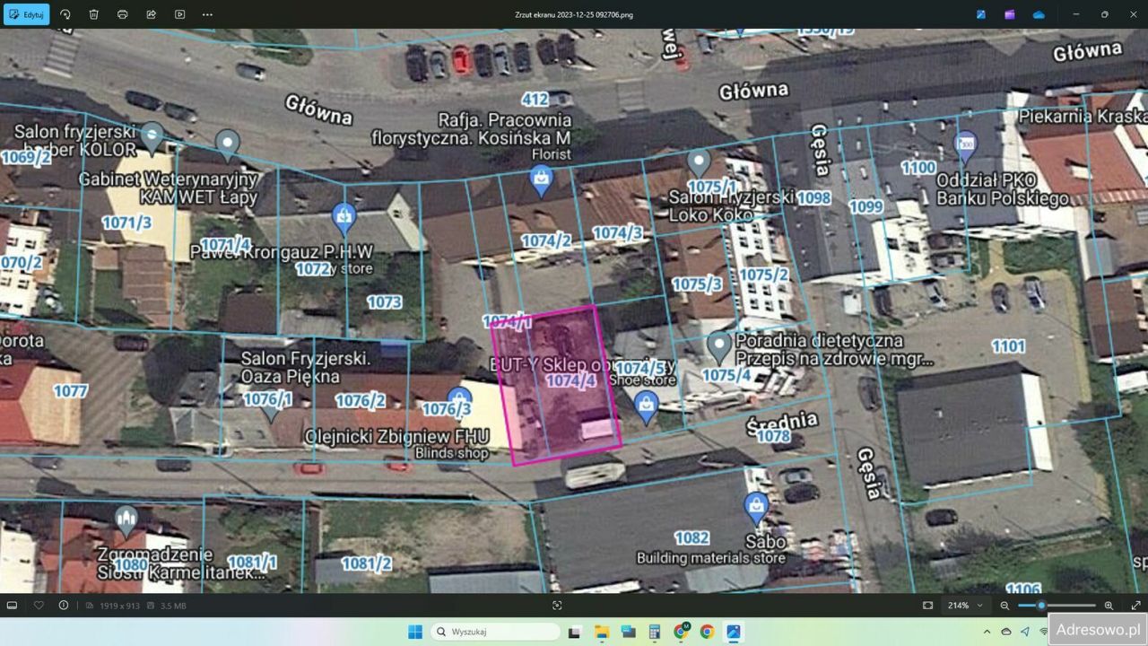 Działka budowlana Łapy, ul. Średnia. Zdjęcie 3