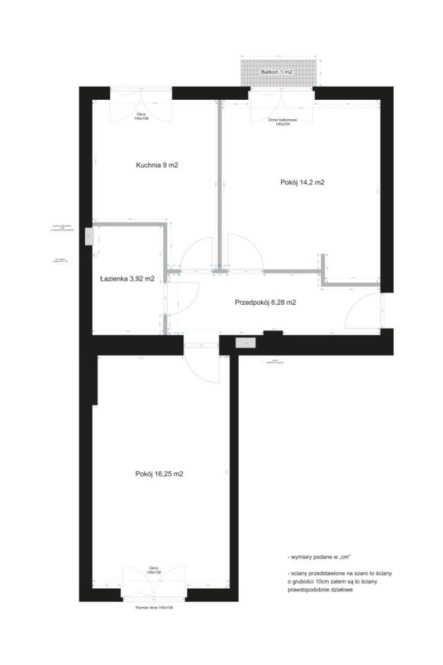 Mieszkanie 2-pokojowe Wrocław Ołbin, ul. kard. Stefana Wyszyńskiego. Zdjęcie 12