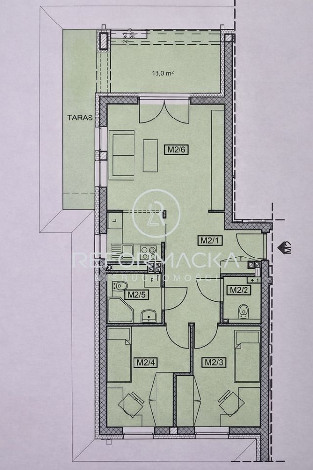 Mieszkanie 3-pokojowe Rzeszów, ul. Lubelska. Zdjęcie 21