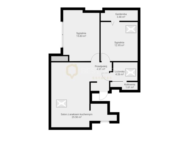 Mieszkanie 3-pokojowe Warszawa Targówek, ul. Ostródzka. Zdjęcie 14