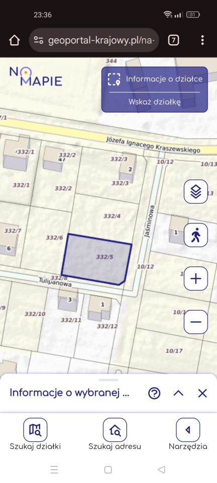 Działka budowlana Kożuchów, ul. Jaśminowa. Zdjęcie 2