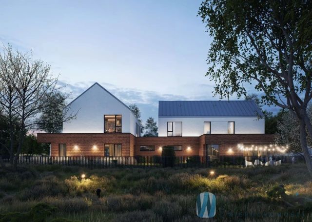 bliźniak, 4 pokoje Mszczonów, ul. Fabryczna. Zdjęcie 2