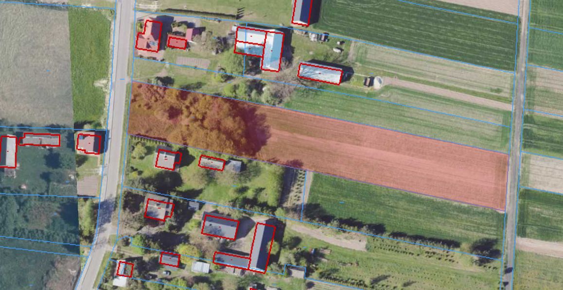 Działka rolno-budowlana Paszki Duże. Zdjęcie 3