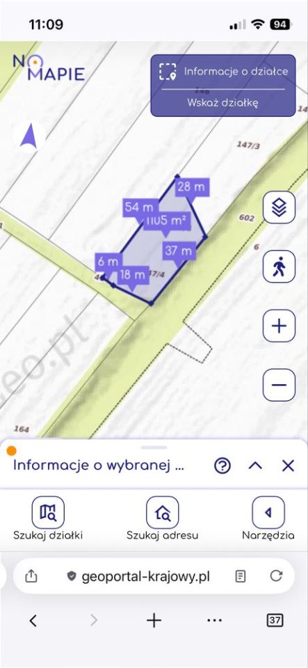 Działka budowlana Trzebusz. Zdjęcie 3