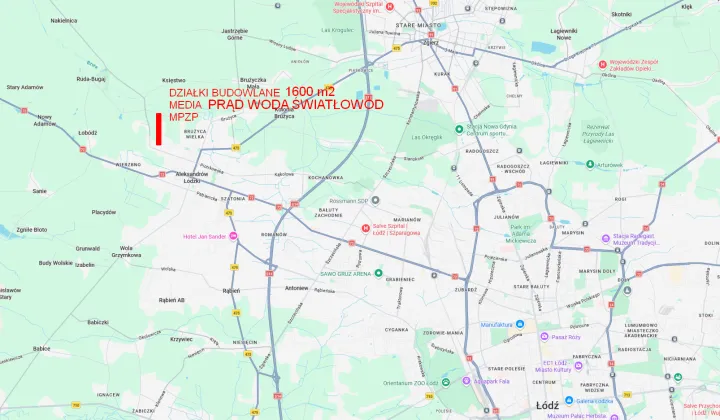 Działka budowlana Ruda-Bugaj, Ruda-Bugaj